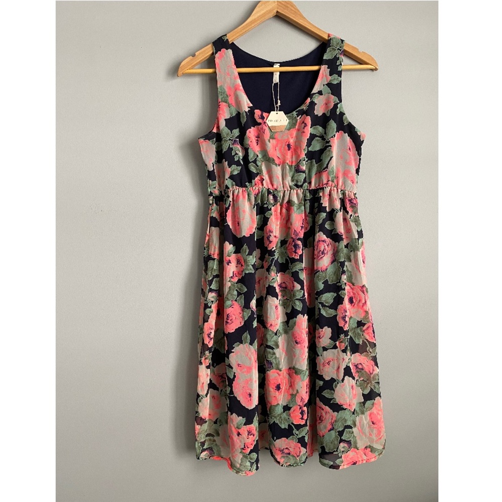 PinkBlush Floral Maternity Dress